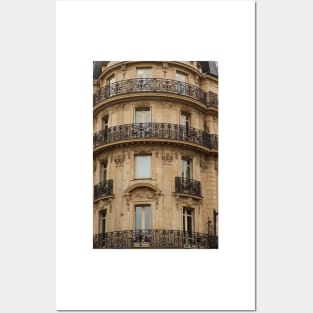 Parisian Building Facades - 1 © Posters and Art